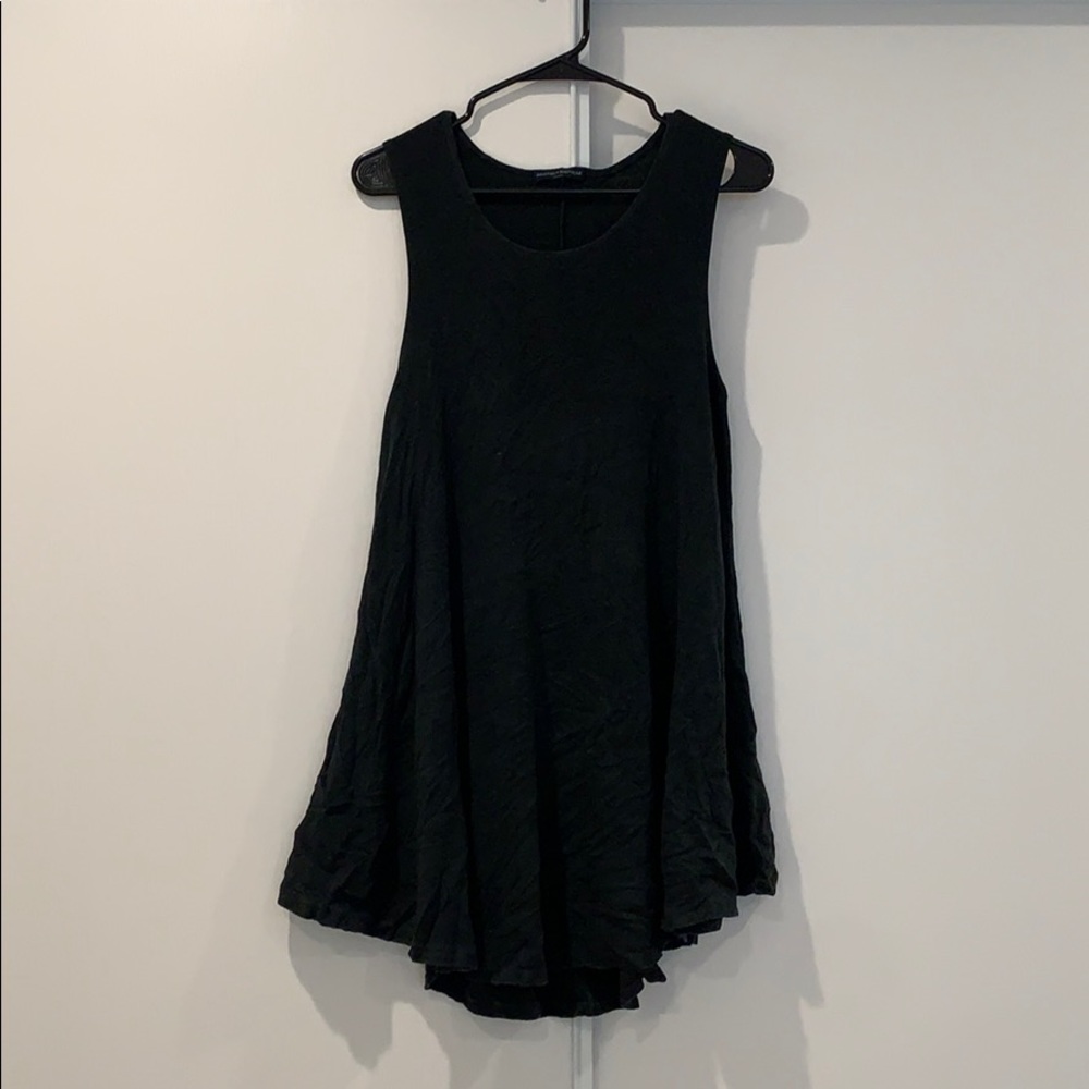 Brandy Melville black sleeveless short dress